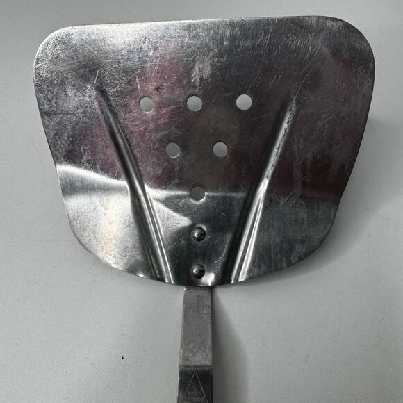 Vintage Retro Extra Wide Stainless Steel Pancake Turner Kitchen Tools Spatula - Picture 2 of 6